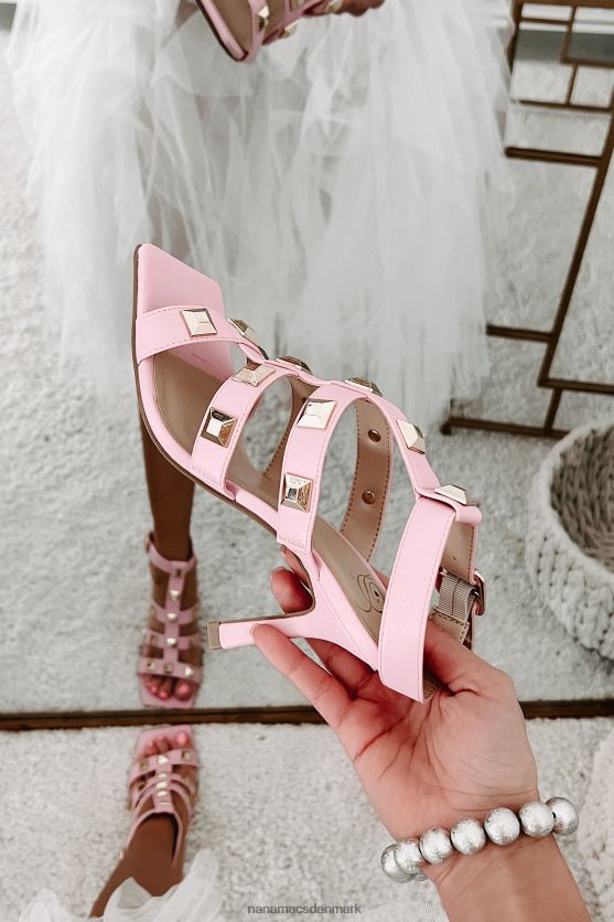 gladiatorhæle med hårde udfordrer NanaMacs XJPBDL3943 lyserød