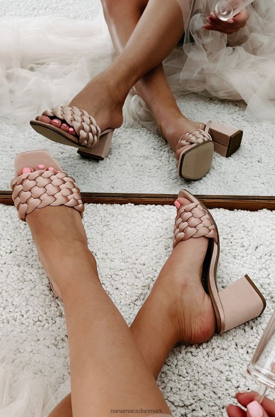 ingen undskyldninger her satinvævet sandal med hæle NanaMacs XJPBDL3940 lys lilla