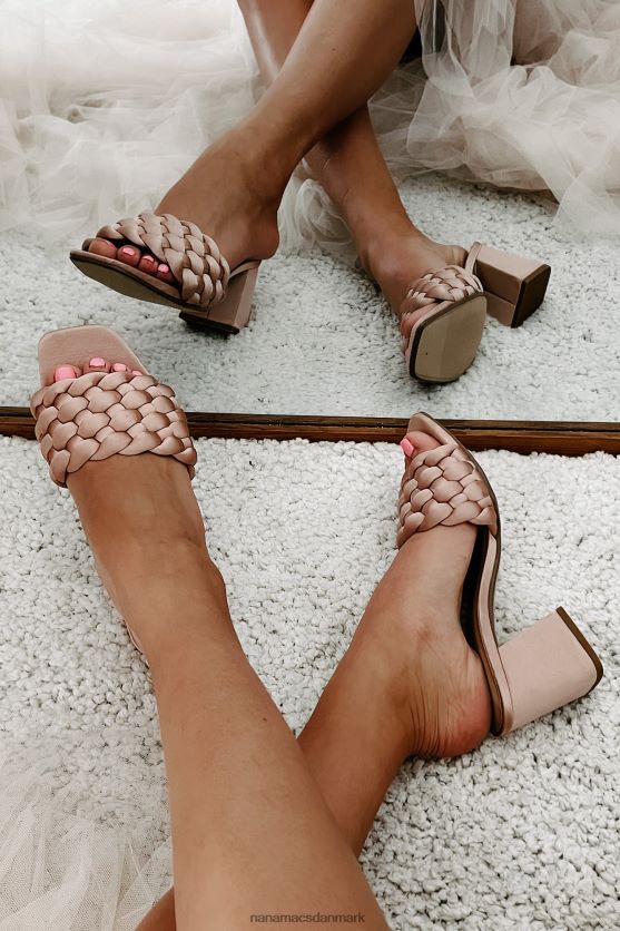 ingen undskyldninger her satinvævet sandal med hæle NanaMacs XJPBDL3940 lys lilla