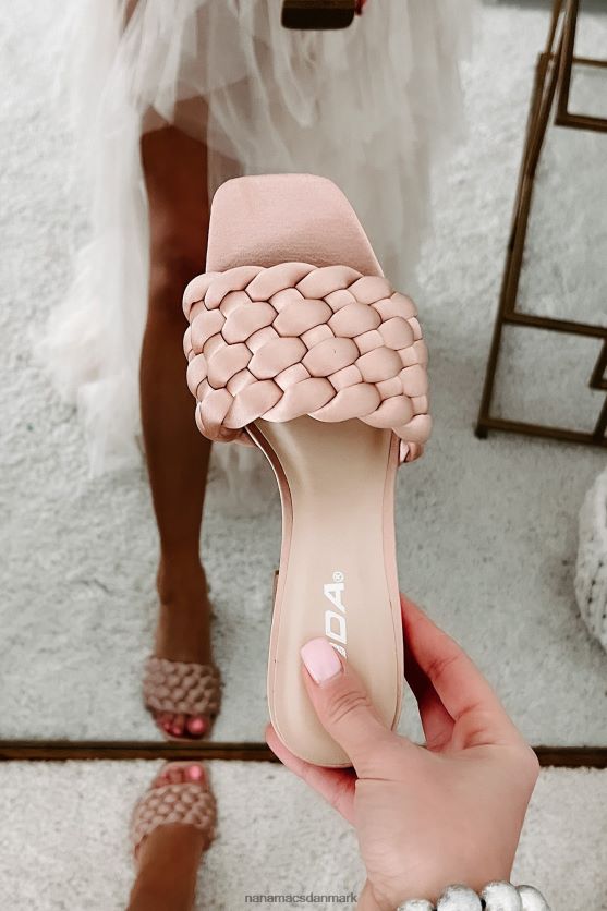 ingen undskyldninger her satinvævet sandal med hæle NanaMacs XJPBDL3940 lys lilla