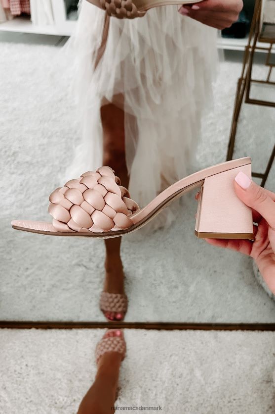 ingen undskyldninger her satinvævet sandal med hæle NanaMacs XJPBDL3940 lys lilla