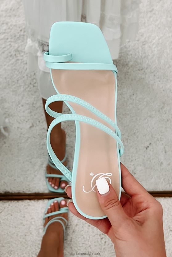 medbringer den sjove sandal med firkantede hæle med stropper NanaMacs XJPBDL3958 krikand