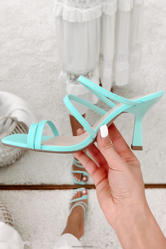 medbringer den sjove sandal med firkantede hæle med stropper NanaMacs XJPBDL3958 krikand