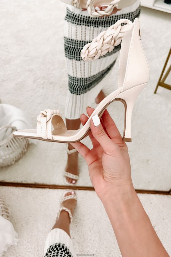 subtil statement firkantet tå kæderem hæl NanaMacs XJPBDL3959 knogle