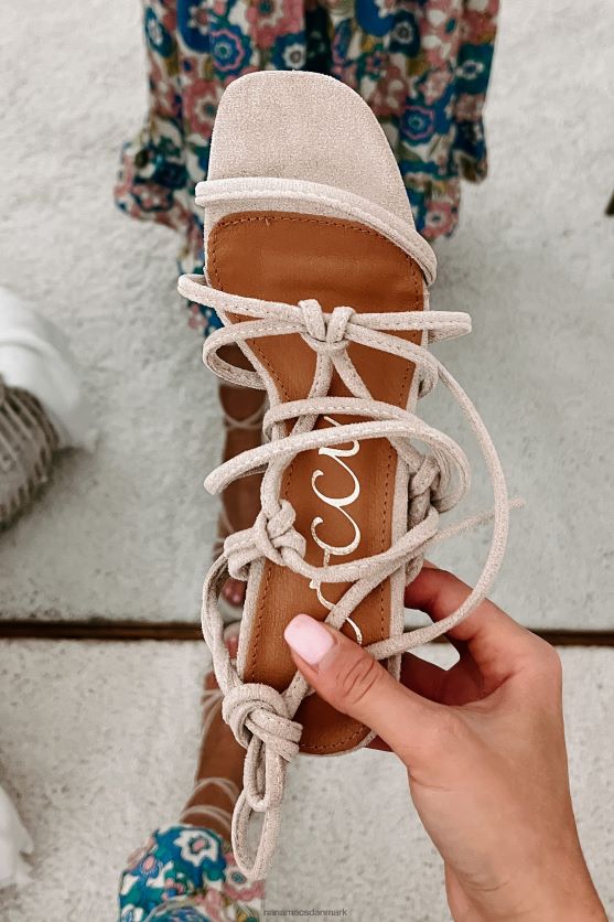 uden spørgsmål imiteret ruskind snørehæle NanaMacs XJPBDL3984 taupe