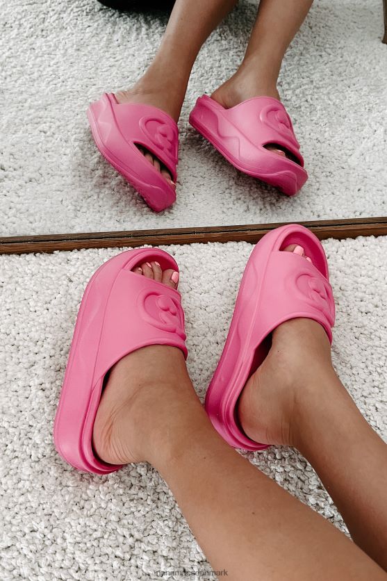 altid chill pvc platform slide sandaler NanaMacs XJPBDL4033 Hot pink