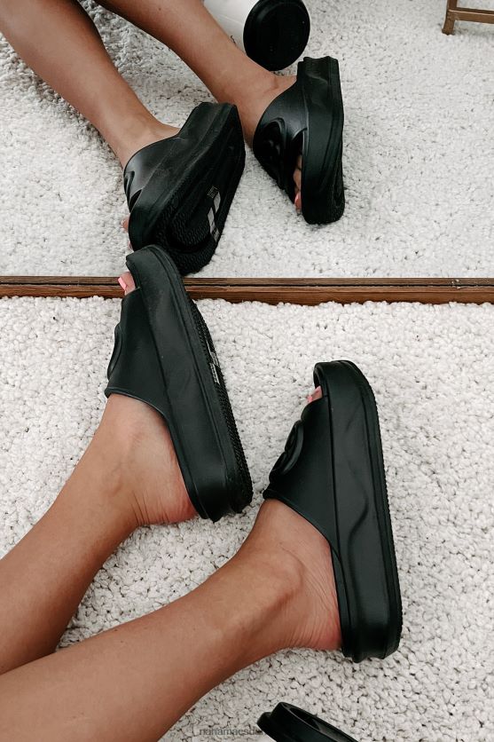 altid chill pvc platform slide sandaler NanaMacs XJPBDL4034 sort