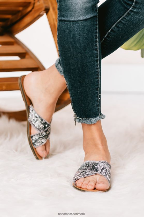 på min tid rhinestone sandaler NanaMacs XJPBDL4040 grå