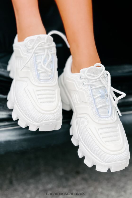 jagter weekendens chunky sneakers NanaMacs XJPBDL4045 hvid