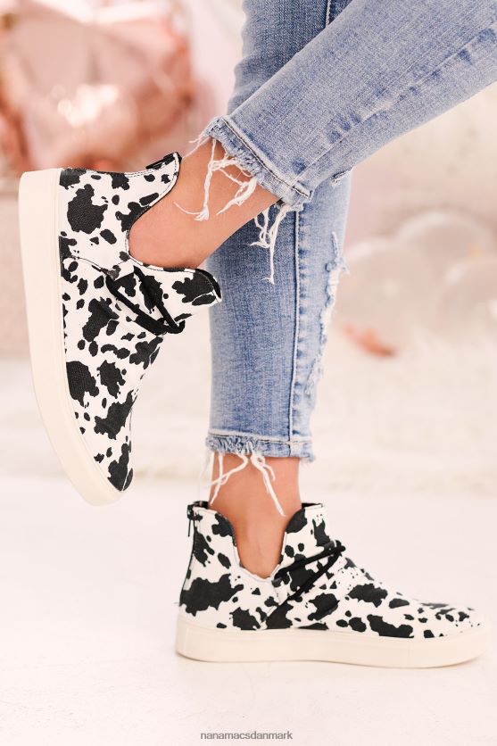 spotted perfection canvas sneakers NanaMacs XJPBDL4056 hvid sort