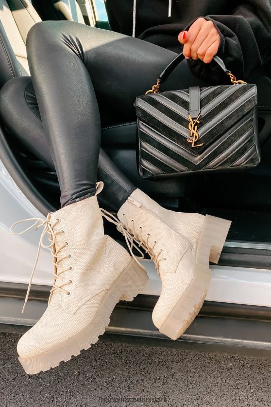 croc lock drop it croc clear sål kampstøvler NanaMacs XJPBDL3886 naturlig