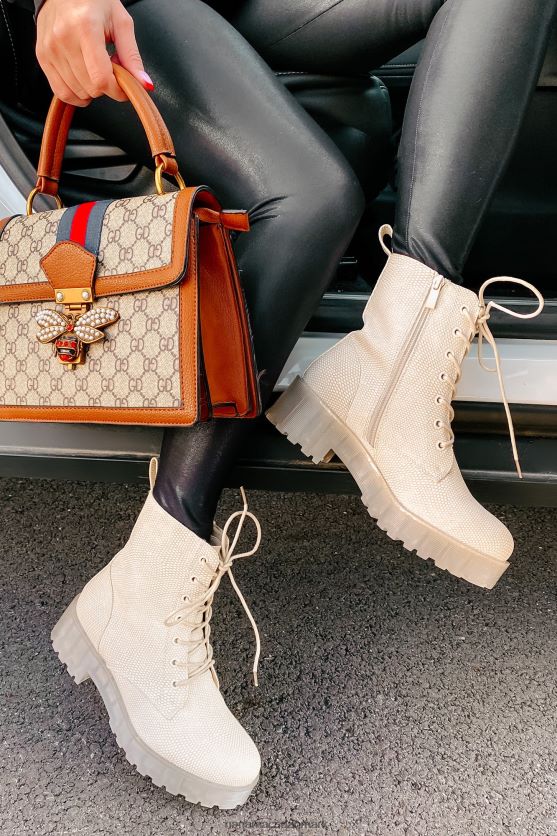 croc lock drop it croc clear sål kampstøvler NanaMacs XJPBDL3886 naturlig