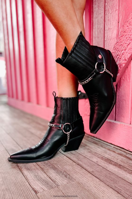 freedom rider billini western ankelstøvler NanaMacs XJPBDL3877 sort