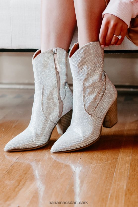 jaloux, men rhinestone bootie NanaMacs XJPBDL3856 champagne