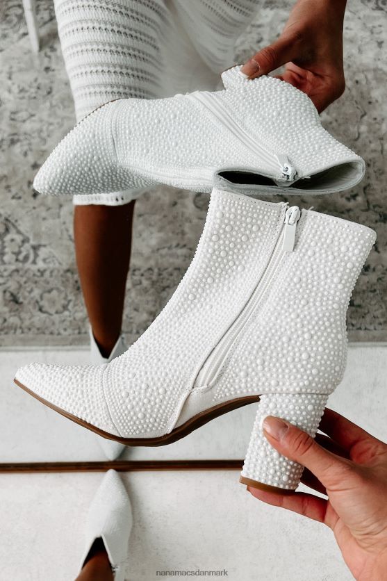 være som dolly beaded glitter støvler NanaMacs XJPBDL3888 elfenben