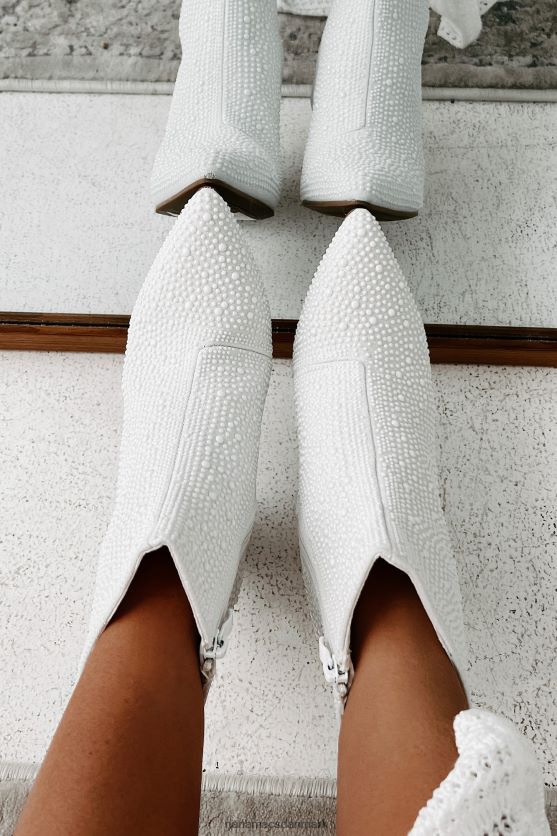 være som dolly beaded glitter støvler NanaMacs XJPBDL3888 elfenben