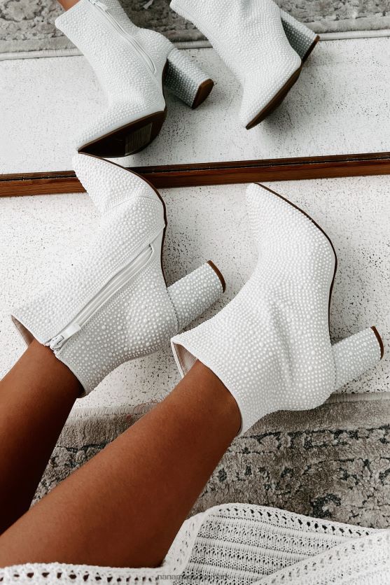 være som dolly beaded glitter støvler NanaMacs XJPBDL3888 elfenben