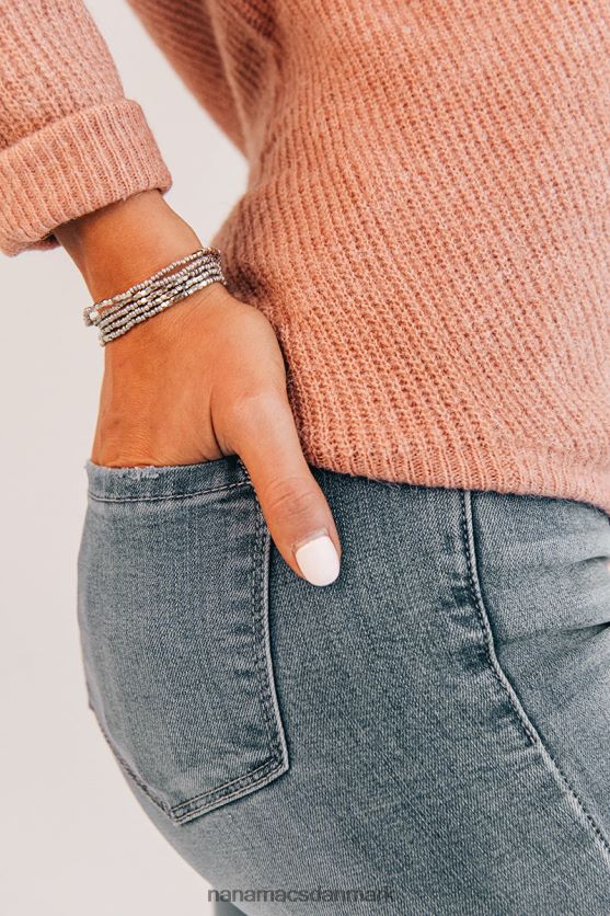 fik ting at lave armbånd sæt NanaMacs XJPBDL4417 sølv