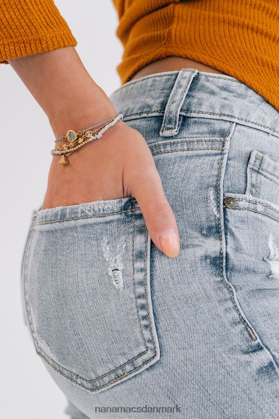 halvdelen af ​​mig armbånd sæt NanaMacs XJPBDL4423 grå