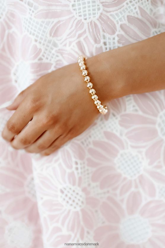 hverdagsarmbånd med perler NanaMacs XJPBDL4391 guld