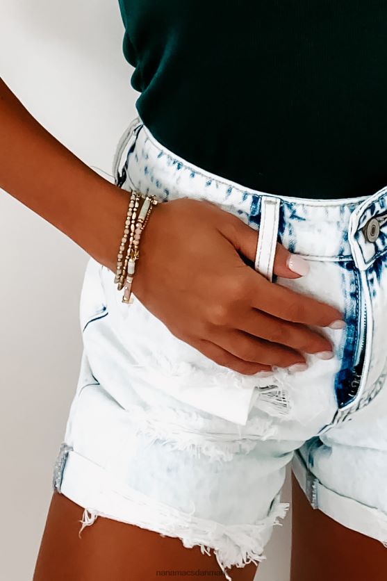 ved strandarmbåndssættet NanaMacs XJPBDL4409 blå