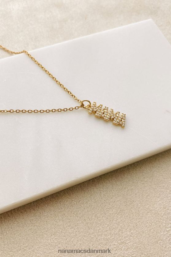 boujee mama charme halskæde NanaMacs XJPBDL4115 guld