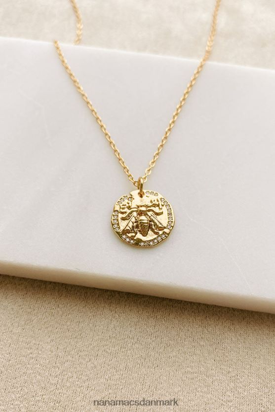 bug off bee charme halskæde NanaMacs XJPBDL4114 guld