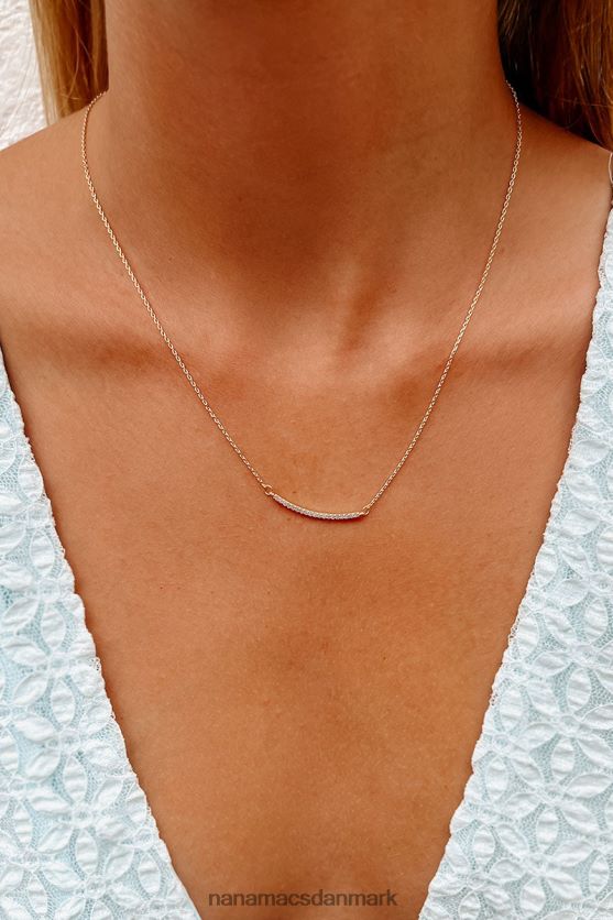 dyb hengiven lækker halskæde NanaMacs XJPBDL4186 guld