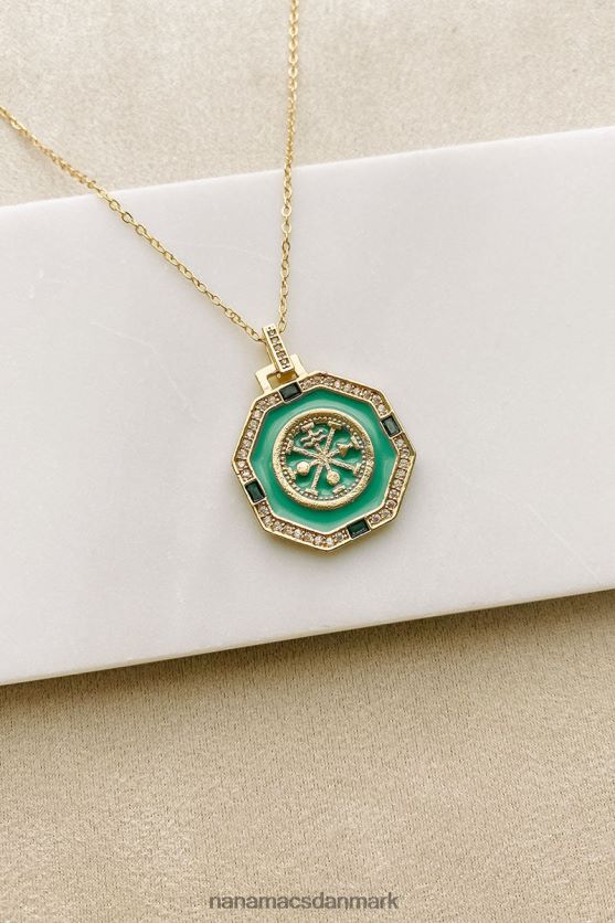 find din sti vedhængshalskæde NanaMacs XJPBDL4169 guld