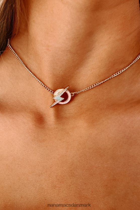 gennem stormlyn-halskæden NanaMacs XJPBDL4079 guld