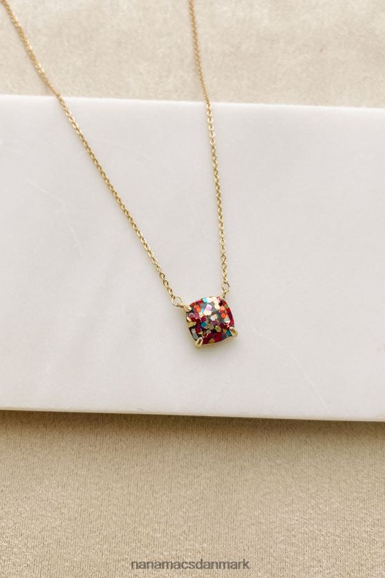 grund til at fejre konfetti choker halskæde NanaMacs XJPBDL4118 multi