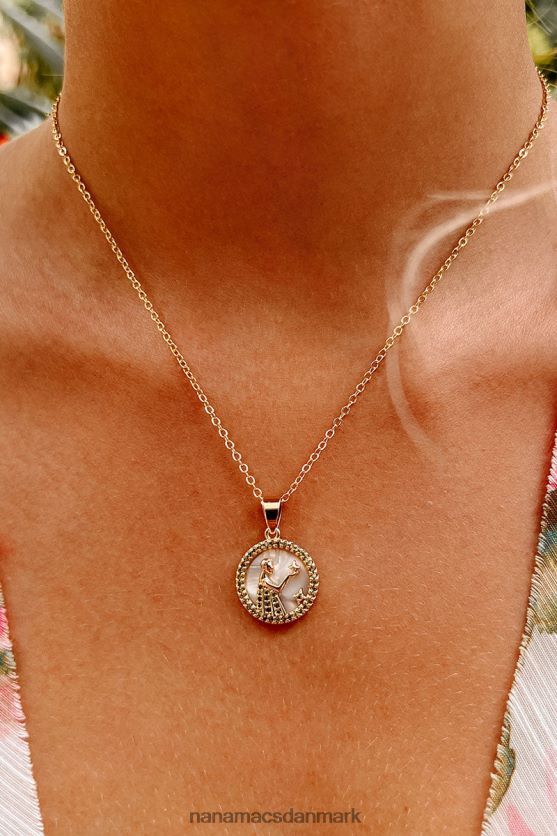 hvad er dit stjernetegn charme halskæde NanaMacs XJPBDL4124 guld/multi