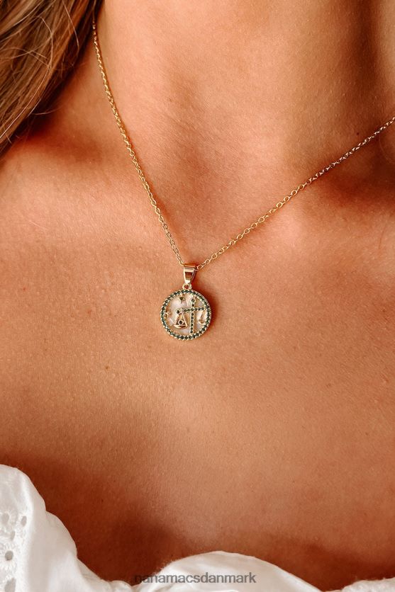 hvad er dit stjernetegn charme halskæde NanaMacs XJPBDL4124 guld/multi