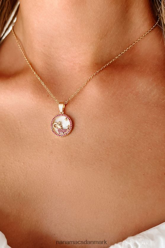 hvad er dit stjernetegn charme halskæde NanaMacs XJPBDL4124 guld/multi