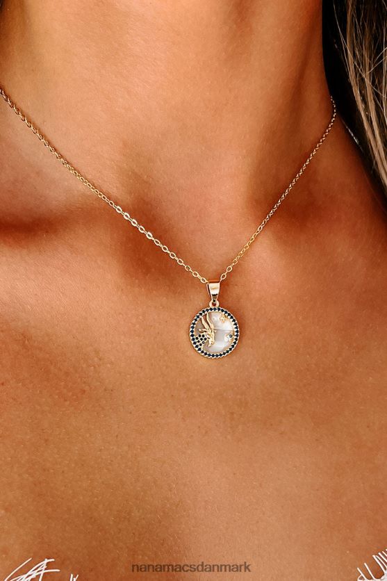 hvad er dit stjernetegn charme halskæde NanaMacs XJPBDL4124 guld/multi