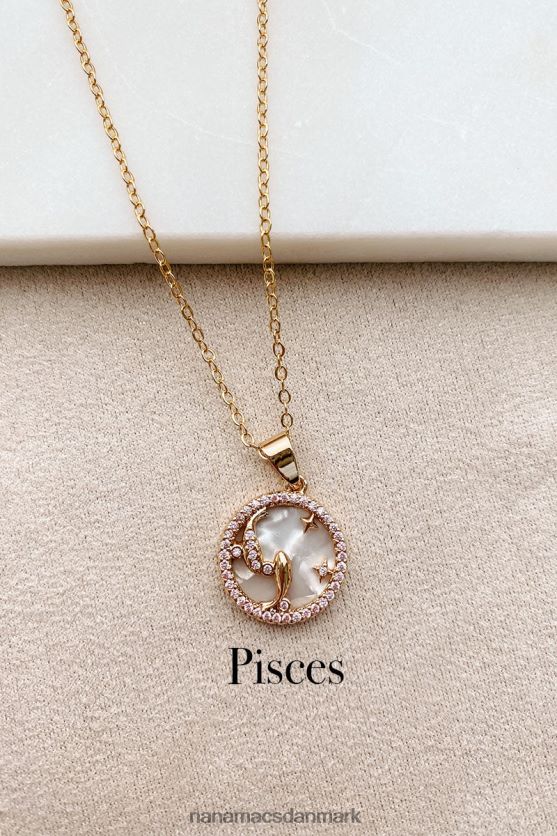 hvad er dit stjernetegn charme halskæde NanaMacs XJPBDL4124 guld/multi