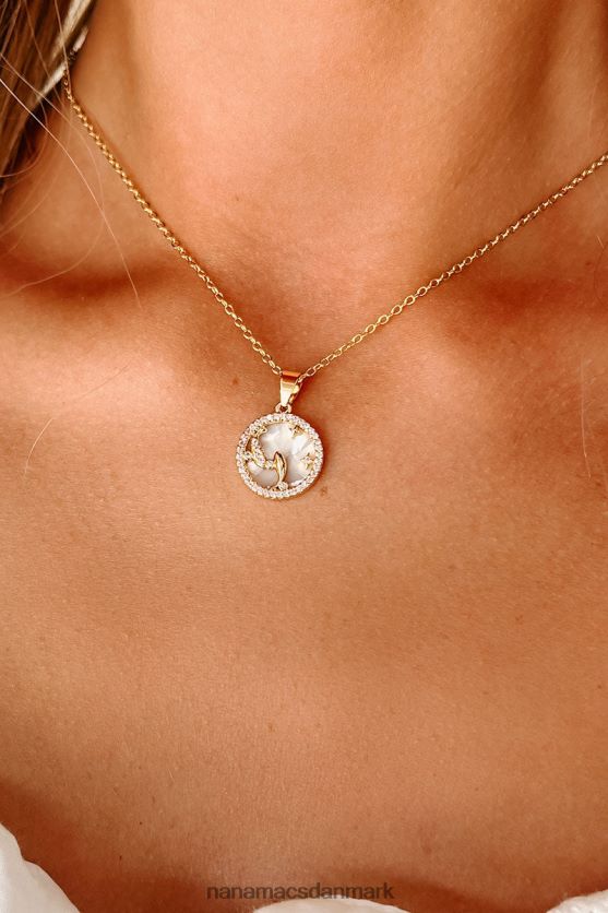 hvad er dit stjernetegn charme halskæde NanaMacs XJPBDL4124 guld/multi