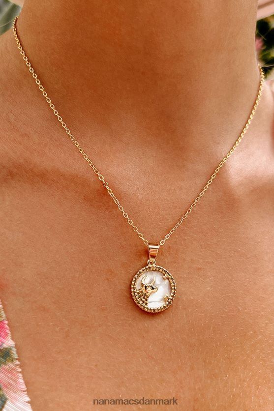 hvad er dit stjernetegn charme halskæde NanaMacs XJPBDL4124 guld/multi