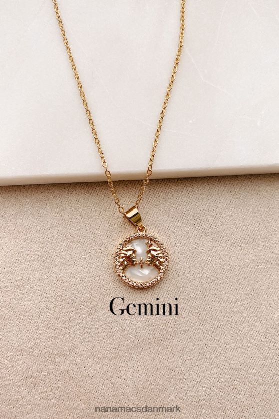 hvad er dit stjernetegn charme halskæde NanaMacs XJPBDL4124 guld/multi