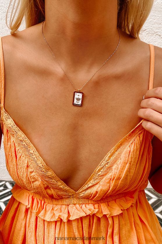 kejserinde-vedhænget halskæde NanaMacs XJPBDL4189 guld