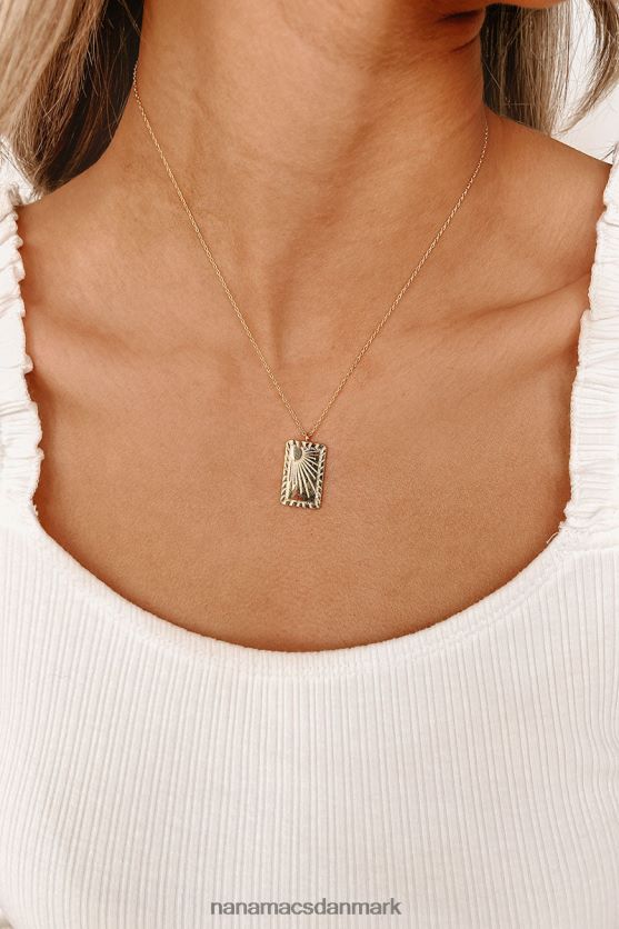 relish the rays vedhængshalskæde NanaMacs XJPBDL4141 guld