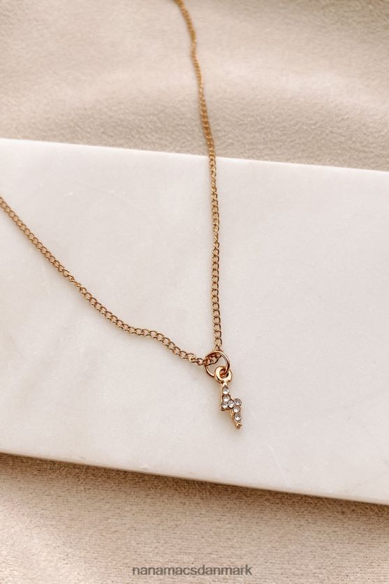 ser storm charme halskæde NanaMacs XJPBDL4067 guld