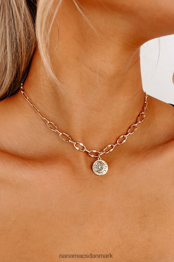 under stjernerne halskæde NanaMacs XJPBDL4074 guld