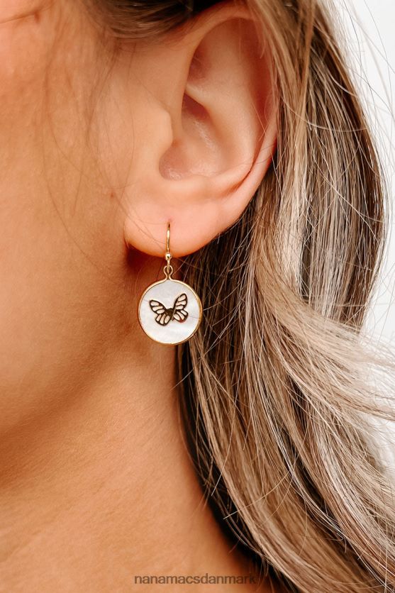 følelse flagrer sarte dangle øreringe NanaMacs XJPBDL4353 guld