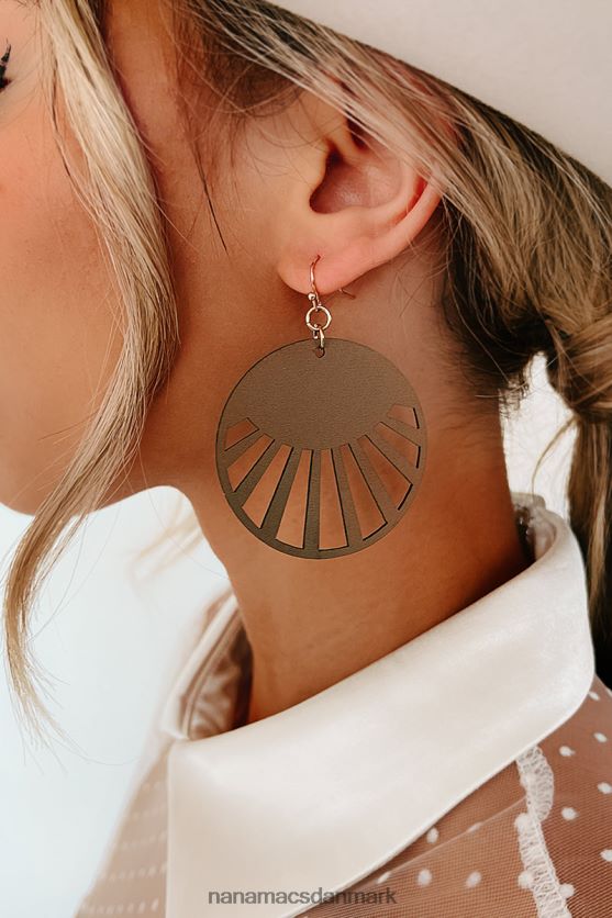 farlige bevægelser dangle øreringe NanaMacs XJPBDL4241 Brun