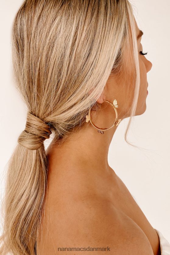 tæt på perfekt bøjleørering NanaMacs XJPBDL4320 guld