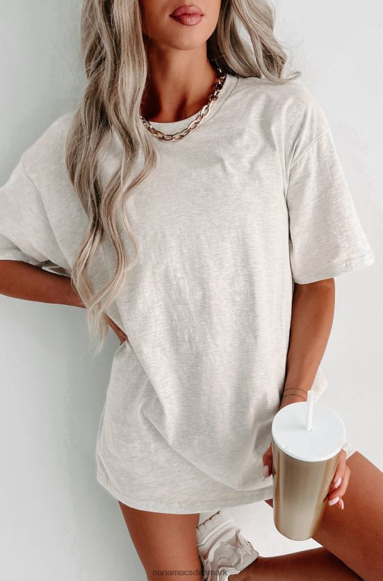 kortærmet t-shirt NanaMacs XJPBDL625 lyng havregryn