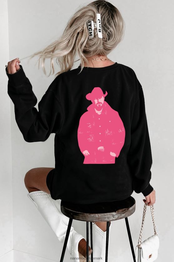 en høj drink af rip dobbeltsidet grafisk flere skjorte muligheder NanaMacs XJPBDL895 sort