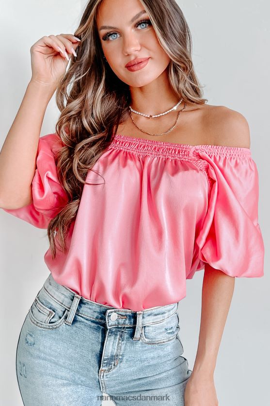 friend zone pufærm top NanaMacs XJPBDL922 lyserød