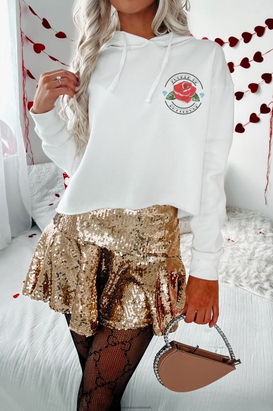 rynke op dobbeltsidet grafisk flere skjorte muligheder NanaMacs XJPBDL1753 hvid